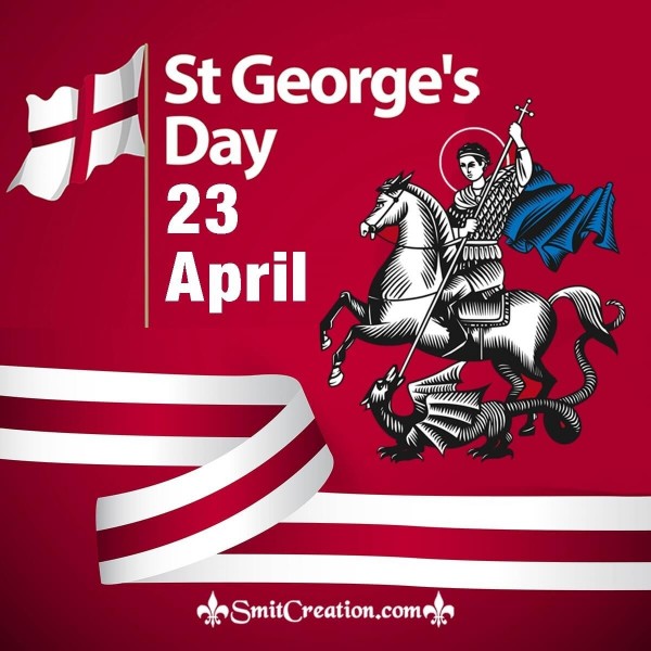 St. George’s Day 23 April Card