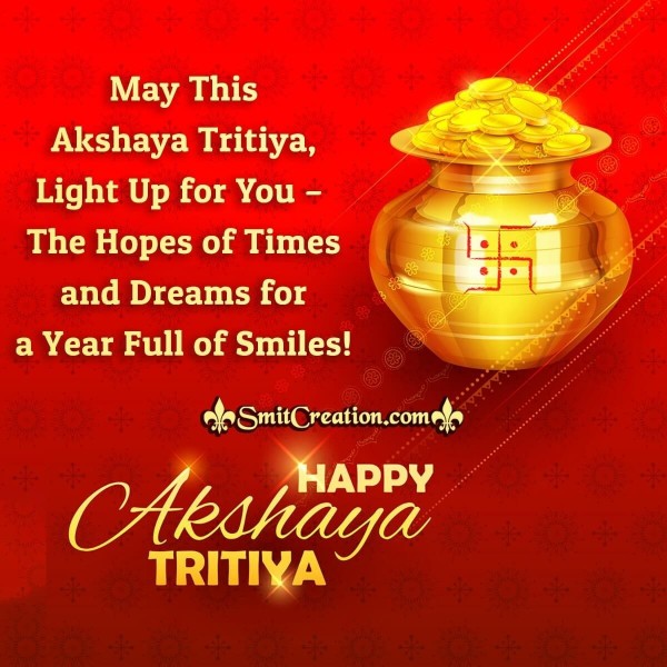 Happy Akshay Tritiya Wishes Card