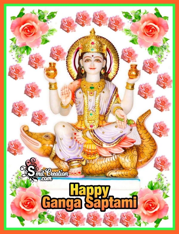 Happy Ganga Saptami Card