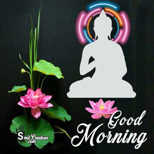 Good Morning Buddha Graphic Card