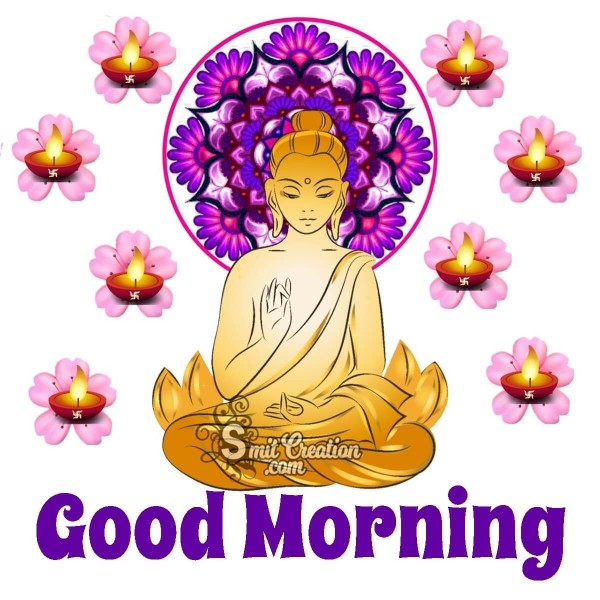 Good Morning Buddha Greeting Card