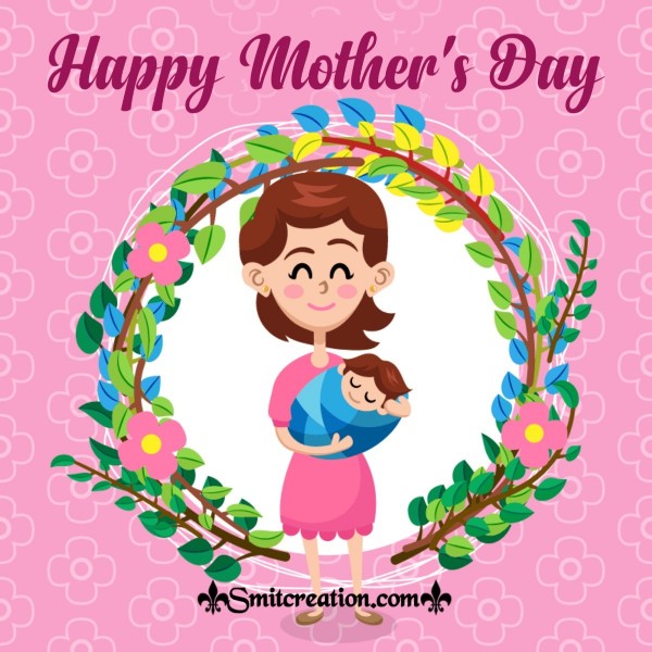 Happy Mother’s Day Cute Pink Card