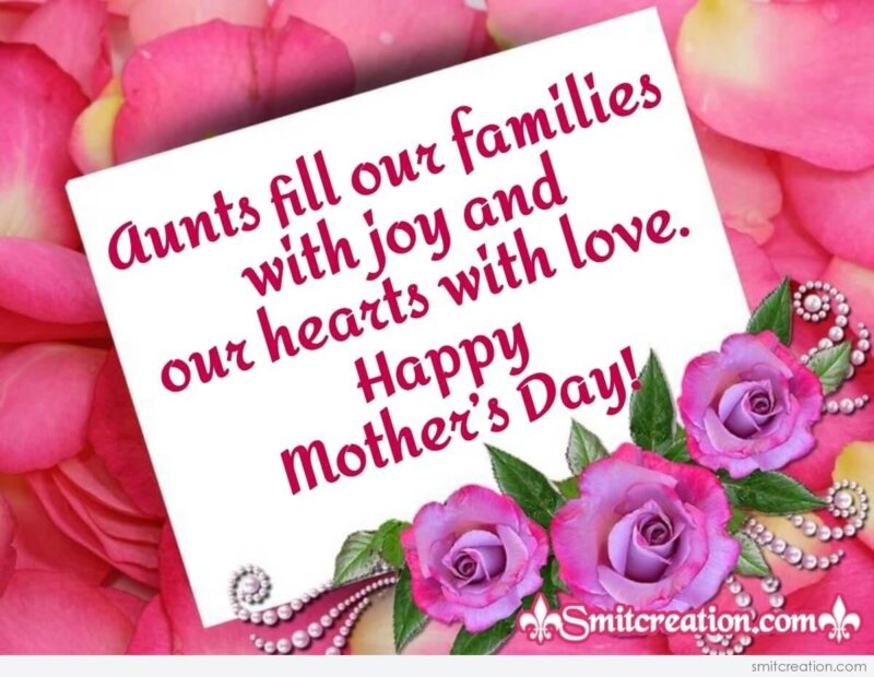 Happy Mother’s Day Card for Aunt