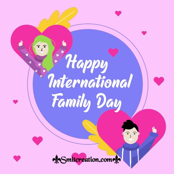 Happy International Family Day Greeting