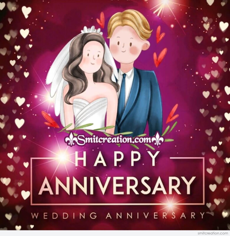 Happy Wedding Anniversary Photo - SmitCreation.com