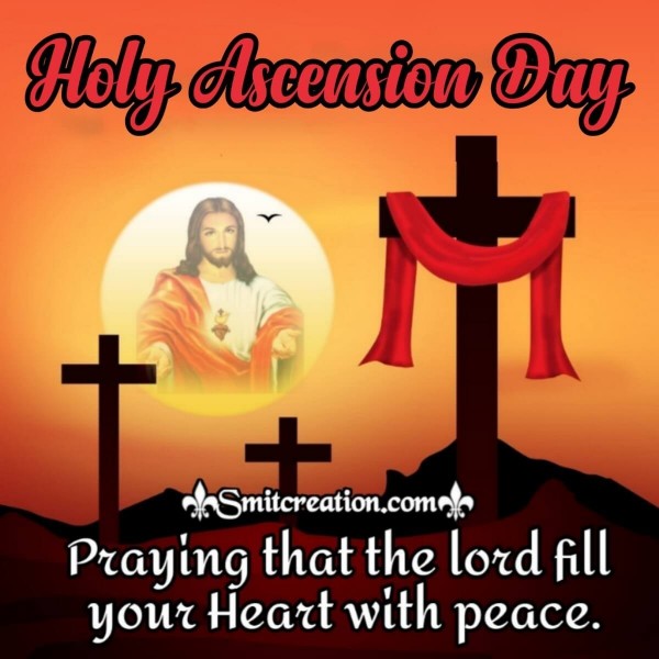 Holy Ascension Day Prayer Card