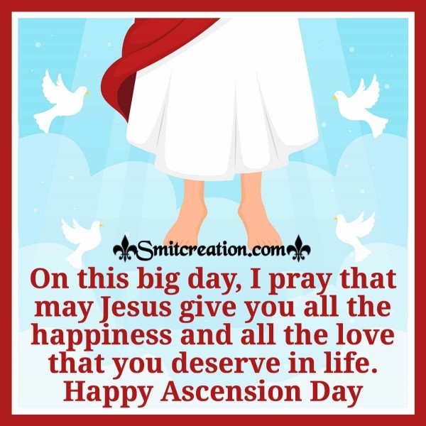 Happy Ascension Day Blessings