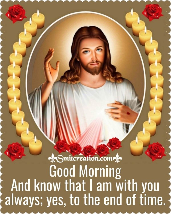 Good Morning Jesus Christ Quote On Kindness - SmitCreation.com