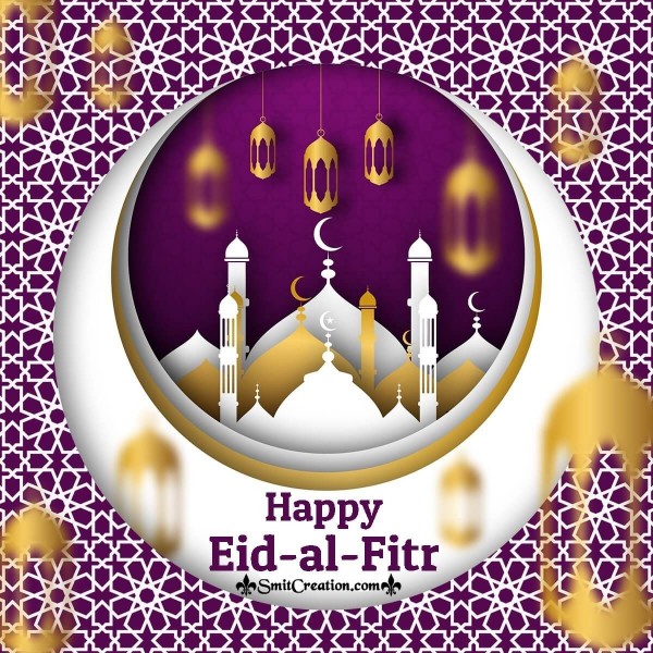 Happy Eid al-Fitr Greeting Card