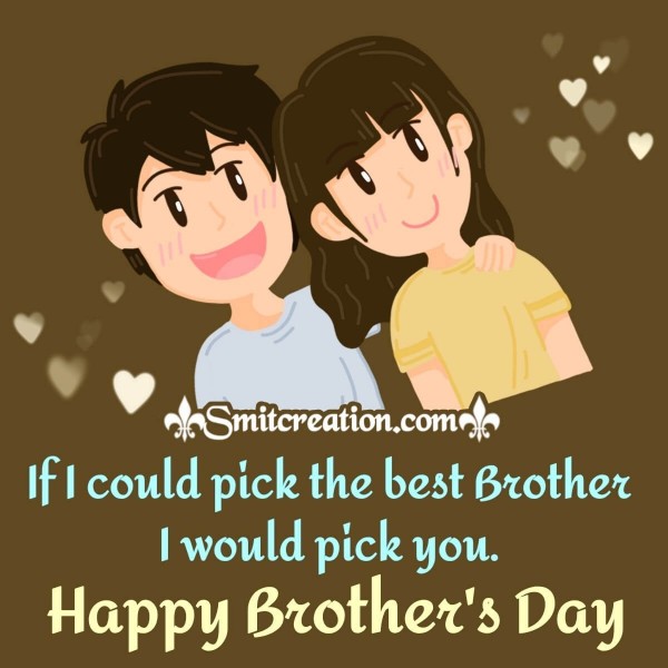 Best Happy Brother's Day Card