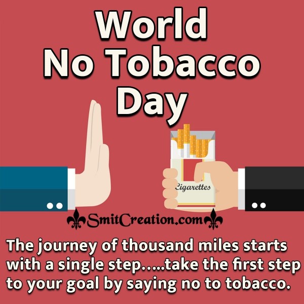 World No Tobacco Day Message