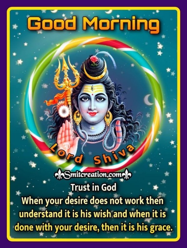 Good Morning Lord Shiva Images With Quotes And Wishes