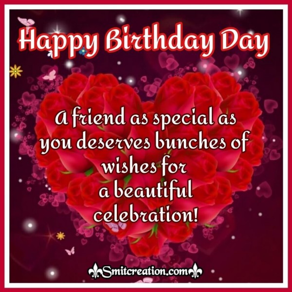 Bunches of Wishes – Happy Birthday Card for Friends