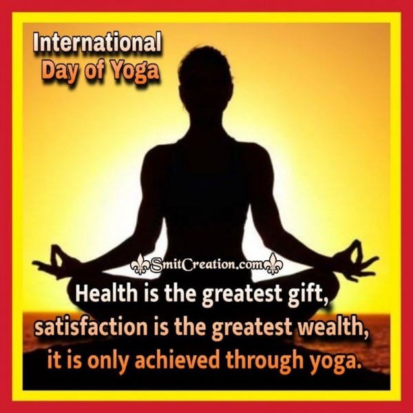 International Day Of Yoga