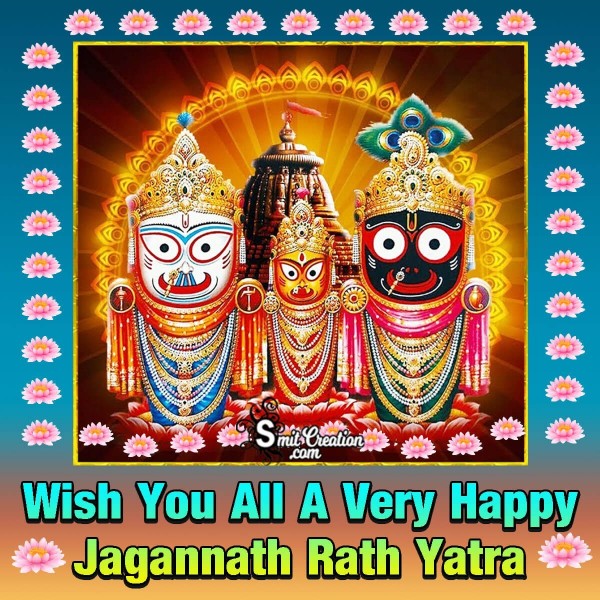 Wish You All A Very Happy Jagannath Rath Yatra