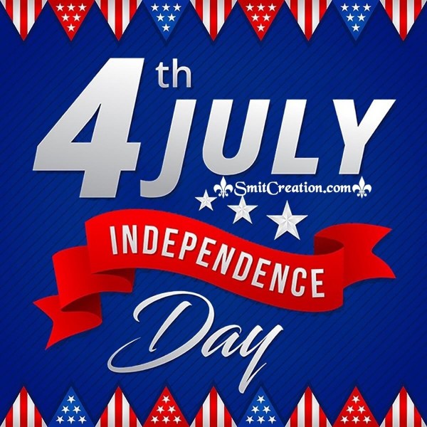 4th July Independence Day Card