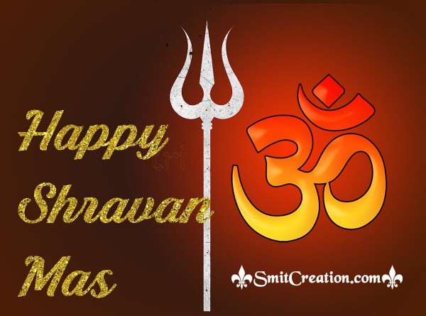 Happy Shravan Mas Om Image