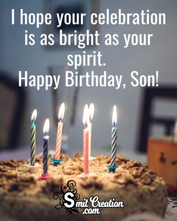 Happy Birthday Wish For Son