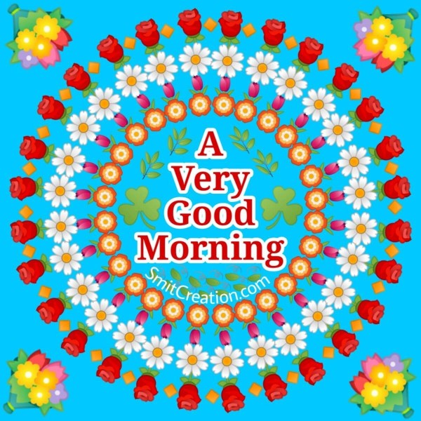 Good Morning Flower Mandala