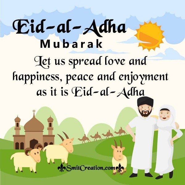 Eid-al-Adha Mubarak Message Image