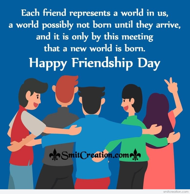 Happy Friendship Day Quote Image - SmitCreation.com