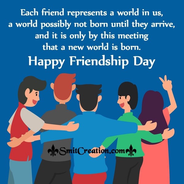Happy Friendship Day Quote Image