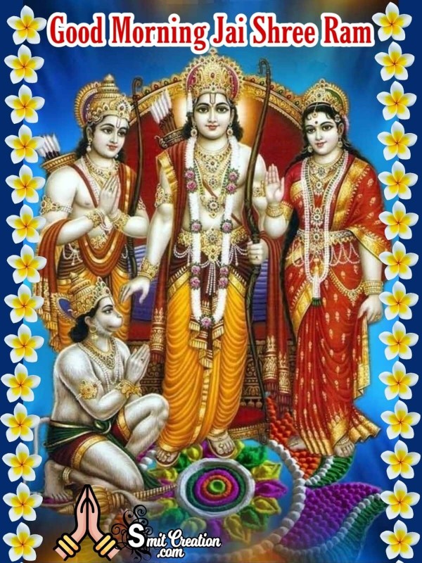 Good Morning Jai Shree Ram Photo