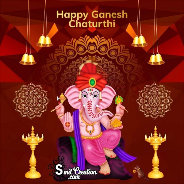 Happy Ganesh Chaturthi Beautiful Image