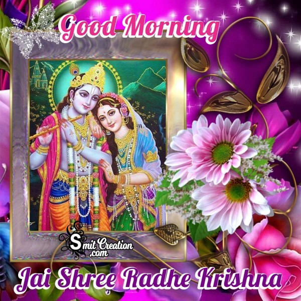 Good Morning Jai Shree Radhe Krishna Image