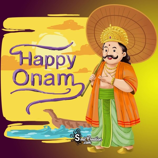 Happy Onam King Image