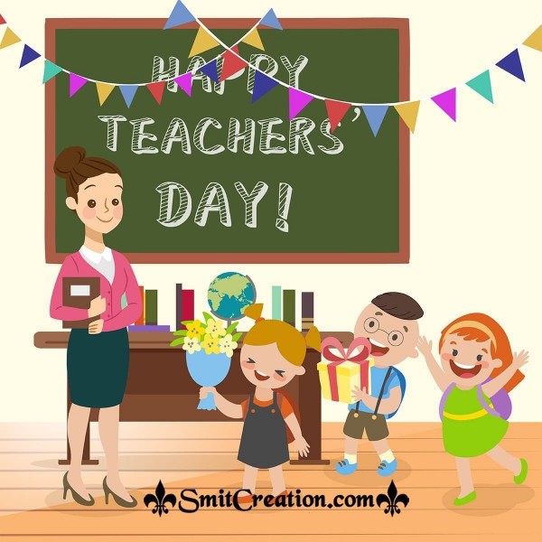 Happy Teacher's Day Celebration Pic