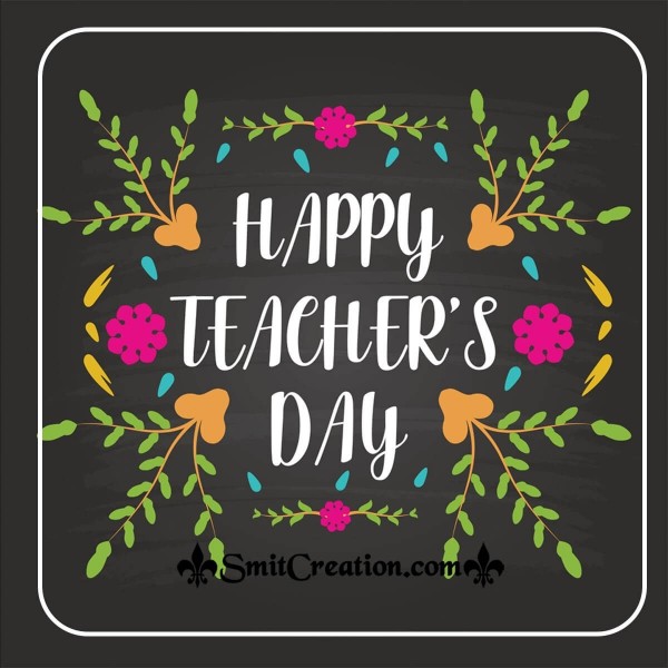 Happy Teacher’s Day Design