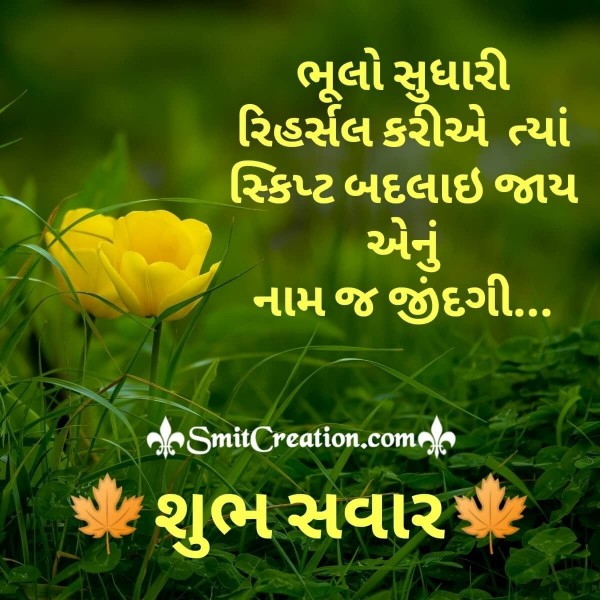 Shubh Savar Zindagi Quote