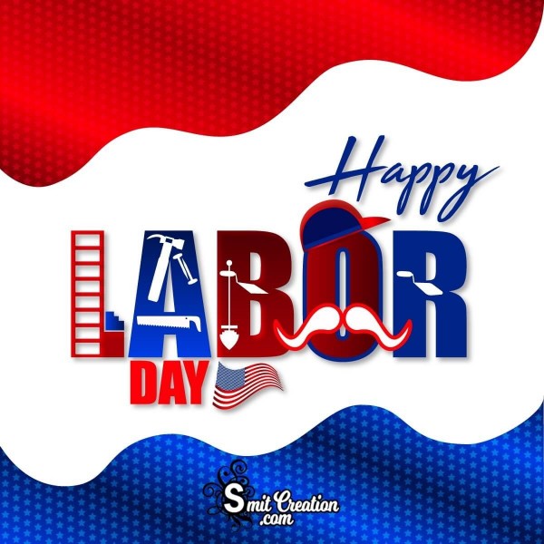 Happy Labor Day Graphic Card