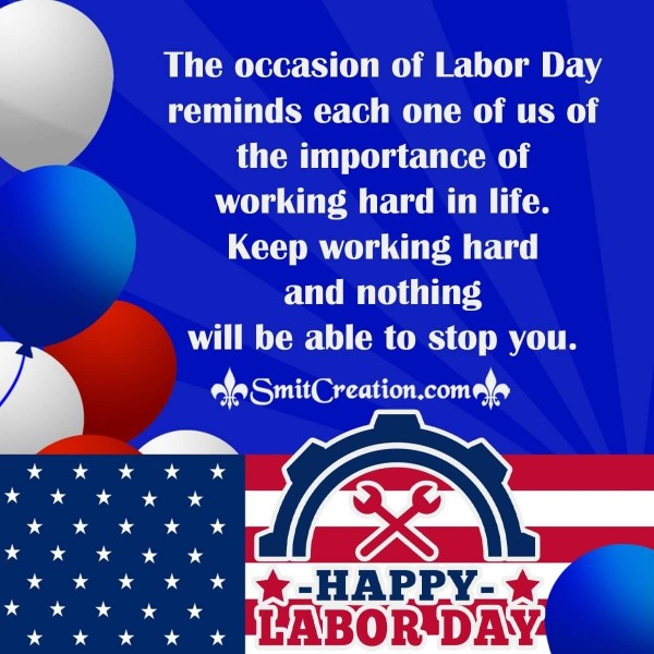 Labor Day Message Image From CEO