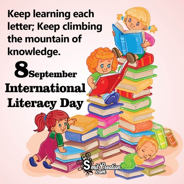 8 September International Literacy Day