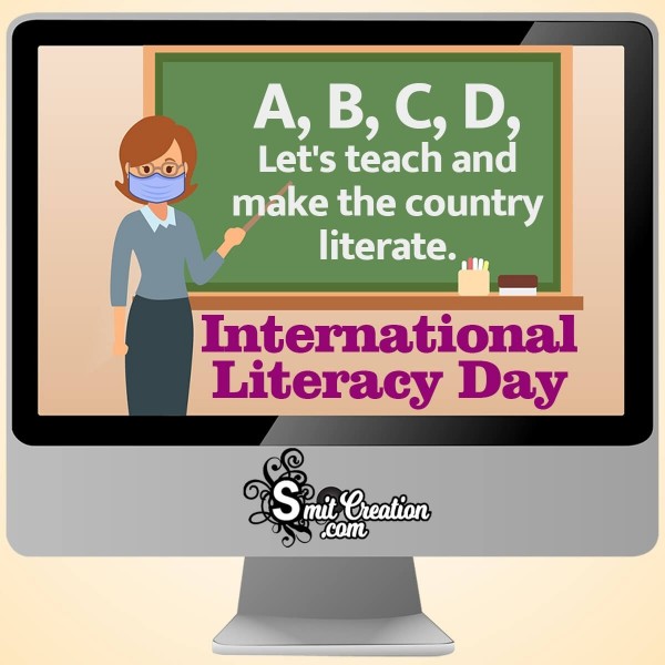 International Literacy Day Slogan Image