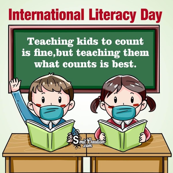 International Literacy Day Quote For Teacher