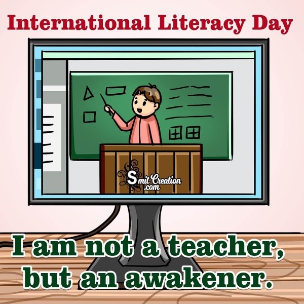 International Literacy Day Message For Teacher