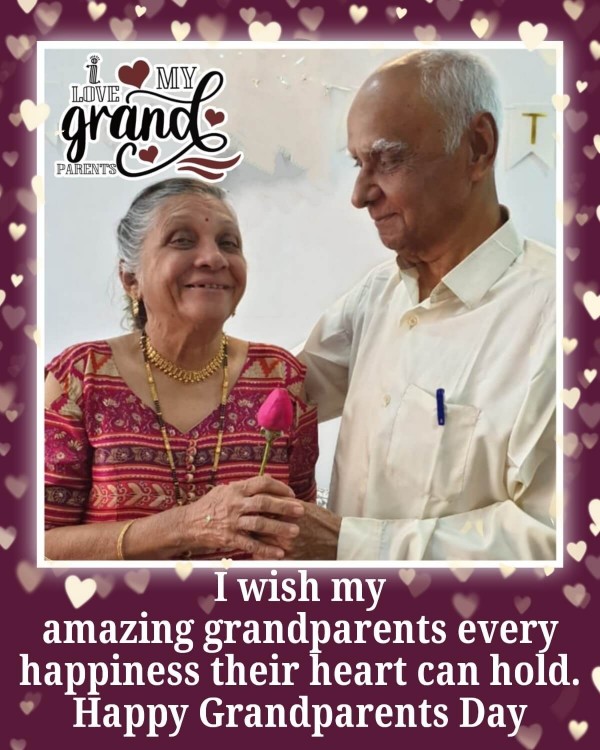 Happy Grandparents Day To My Amazing Grandparents
