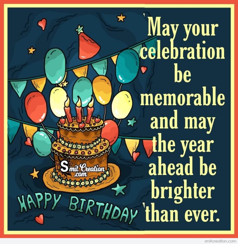 Happy Birthday Wish For Friend - SmitCreation.com