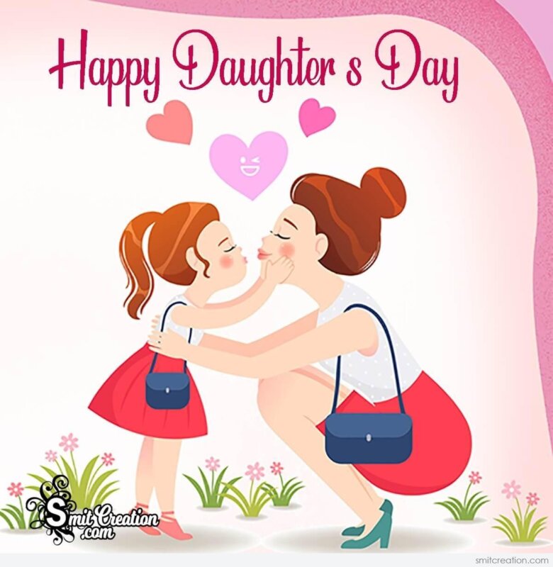 Happy Daughters Day Graphic Picture - SmitCreation.com
