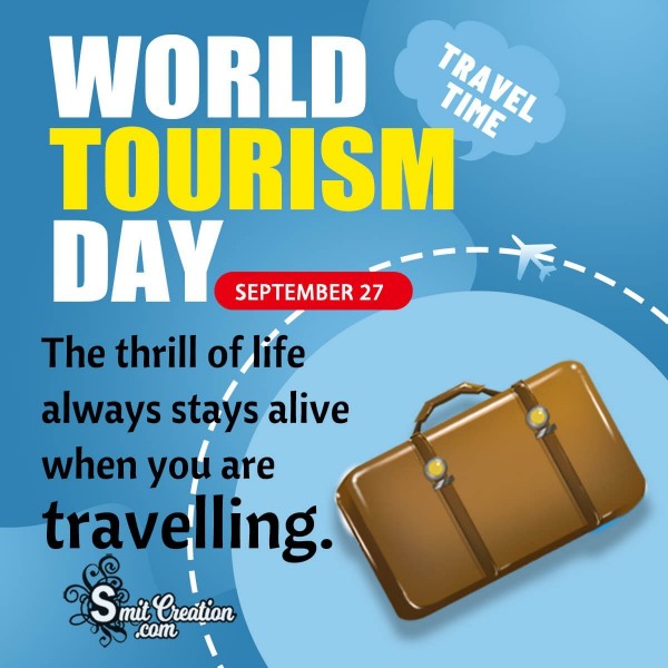 World Tourism Day Quote Pic