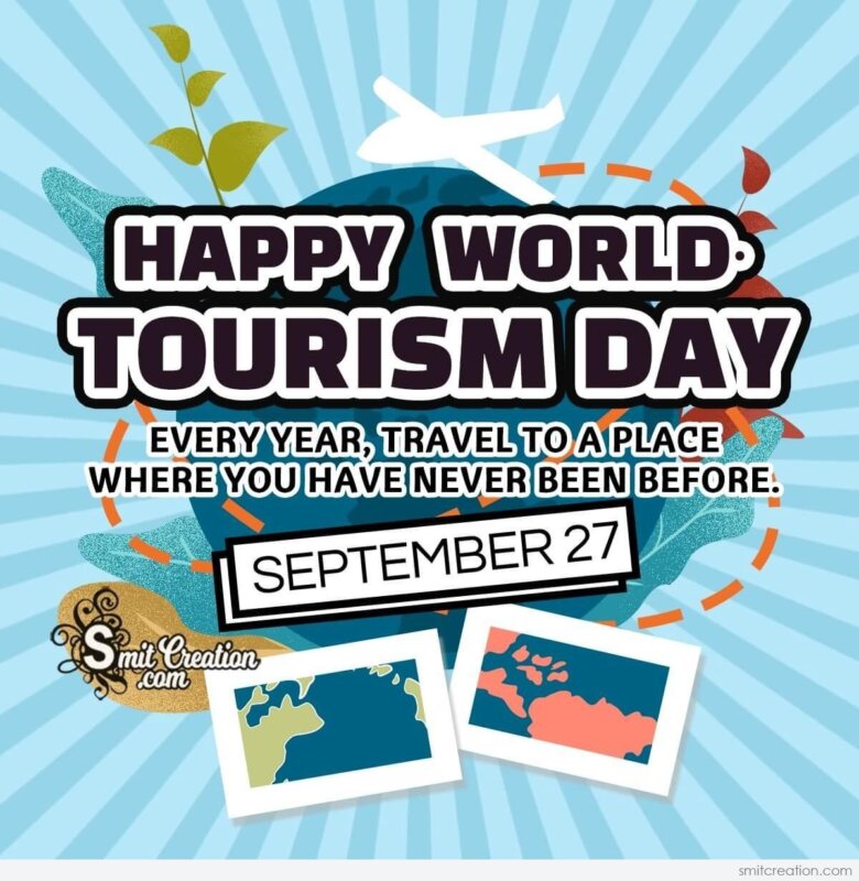 Happy World Tourism Day Wishes, Messages, Quotes Images