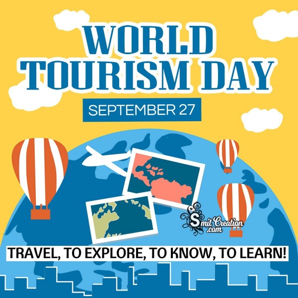 World Tourism Day September 27 Quote Pic