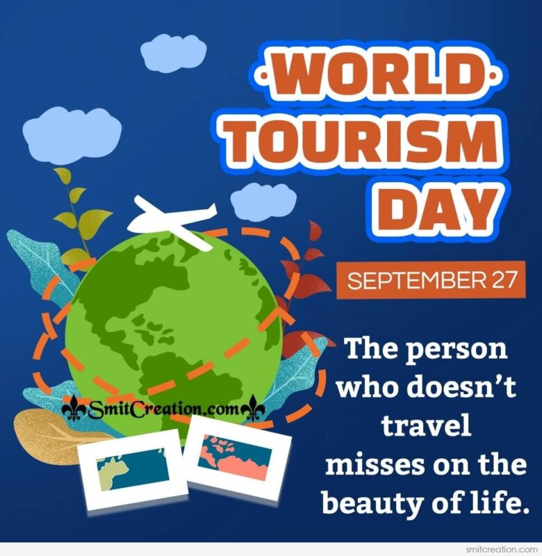 Happy World Tourism Day Wishes, Messages, Quotes Images