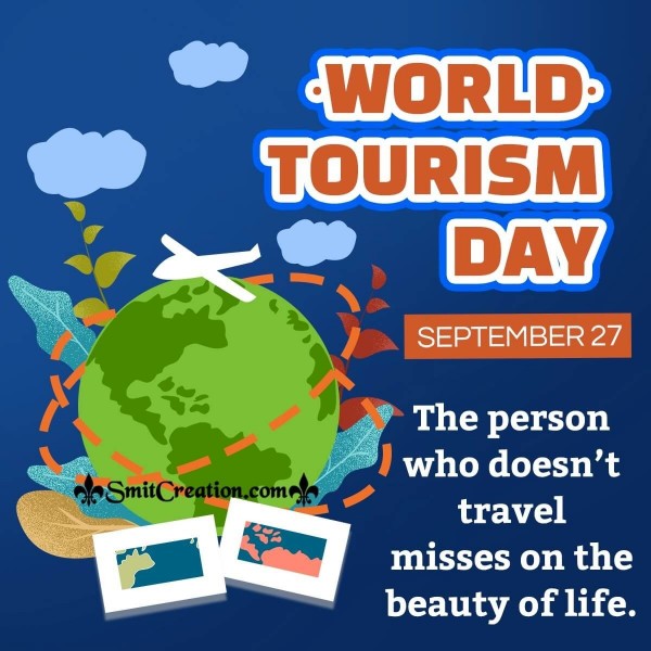 World Tourism Day Quote Picture