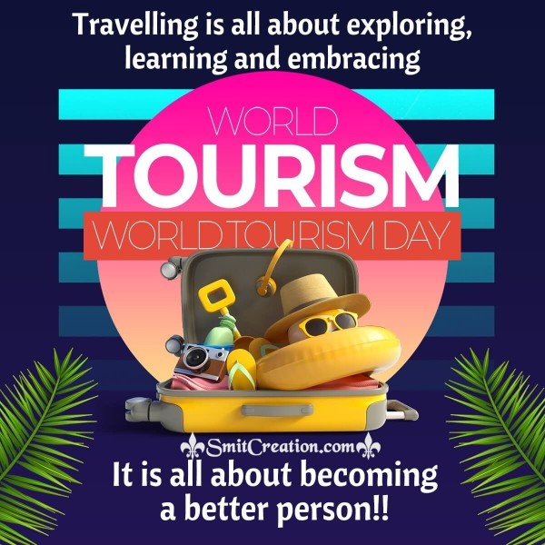 Send World Tourism Day Message Picture