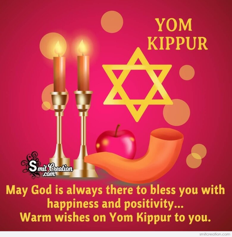 Warm Wishes On Yom Kippur To You