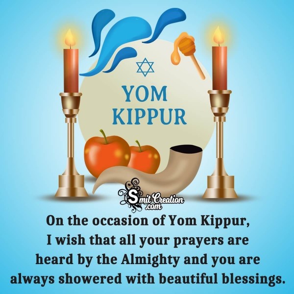 Beautiful Blessings Of Yom Kippur